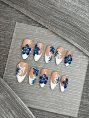 Blue Porcelain Blossom