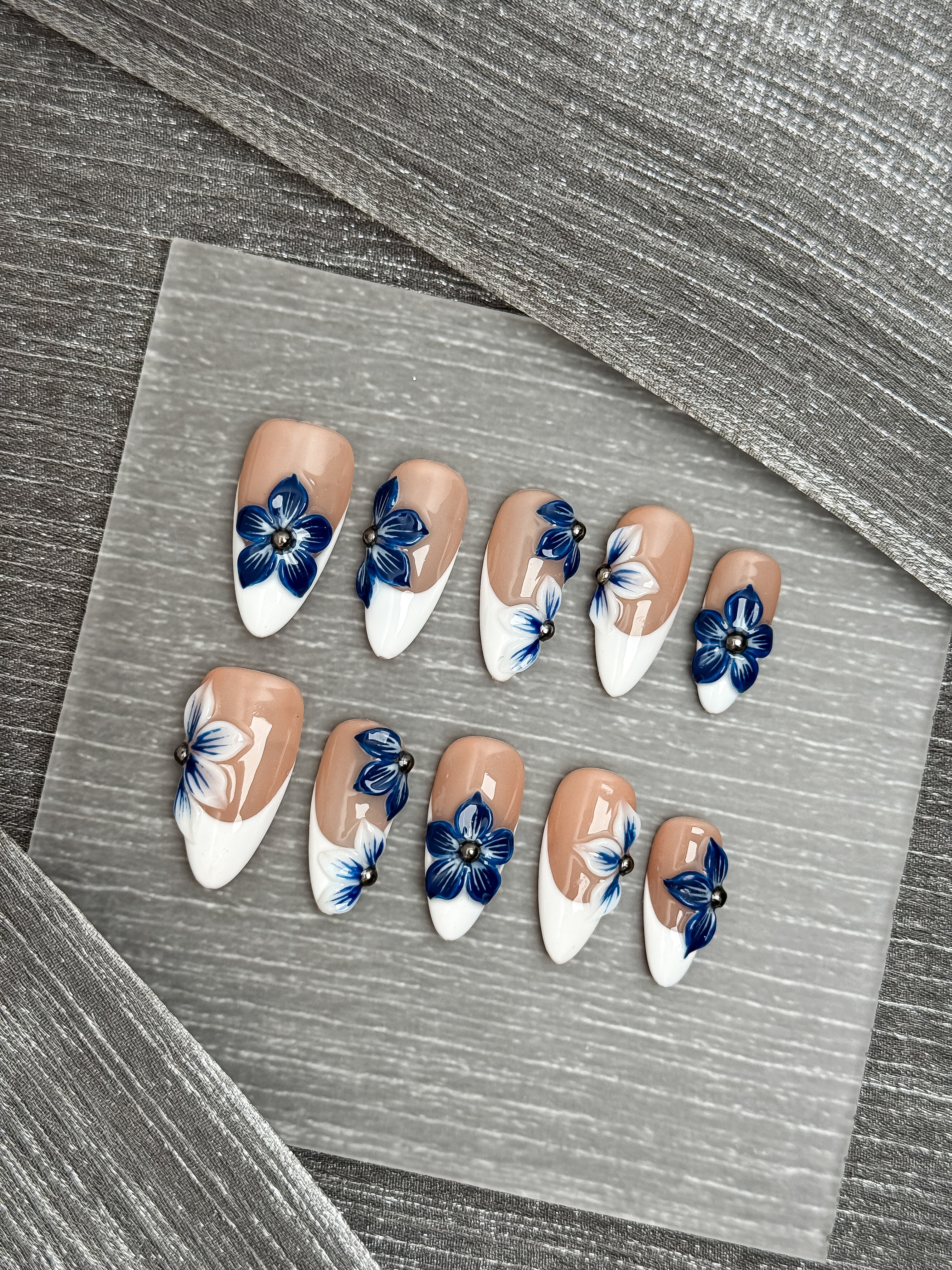 Blue Porcelain Blossom