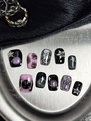 Dark Luck · Gothic Star Cross Nails