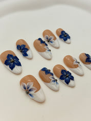 Blue Porcelain Blossom