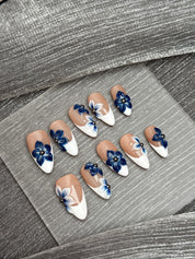 Blue Porcelain Blossom