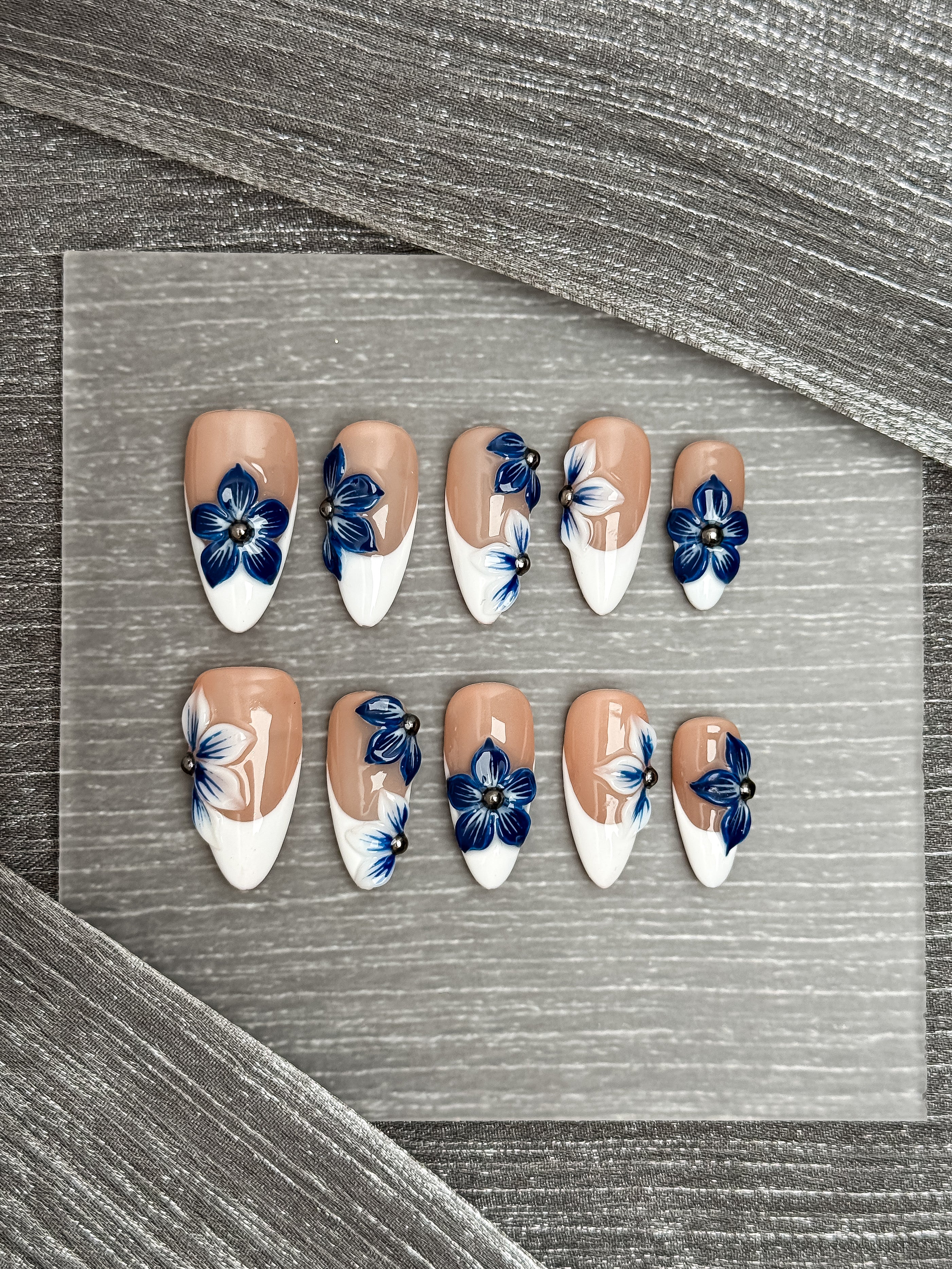 Blue Porcelain Blossom