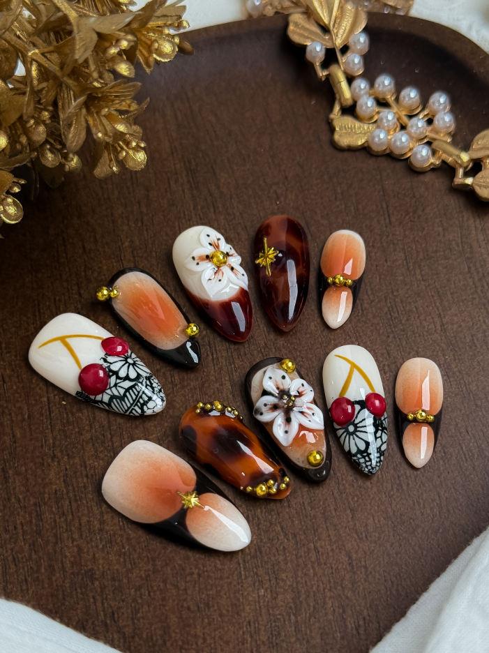 Autumn Amber Blossom