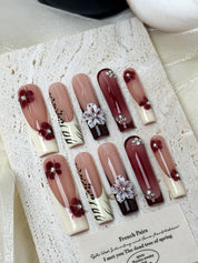 Burgundy Blossom Milk