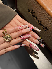 Crimson Butterfly Bloom