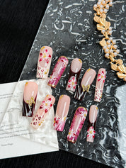 Crimson Butterfly Bloom